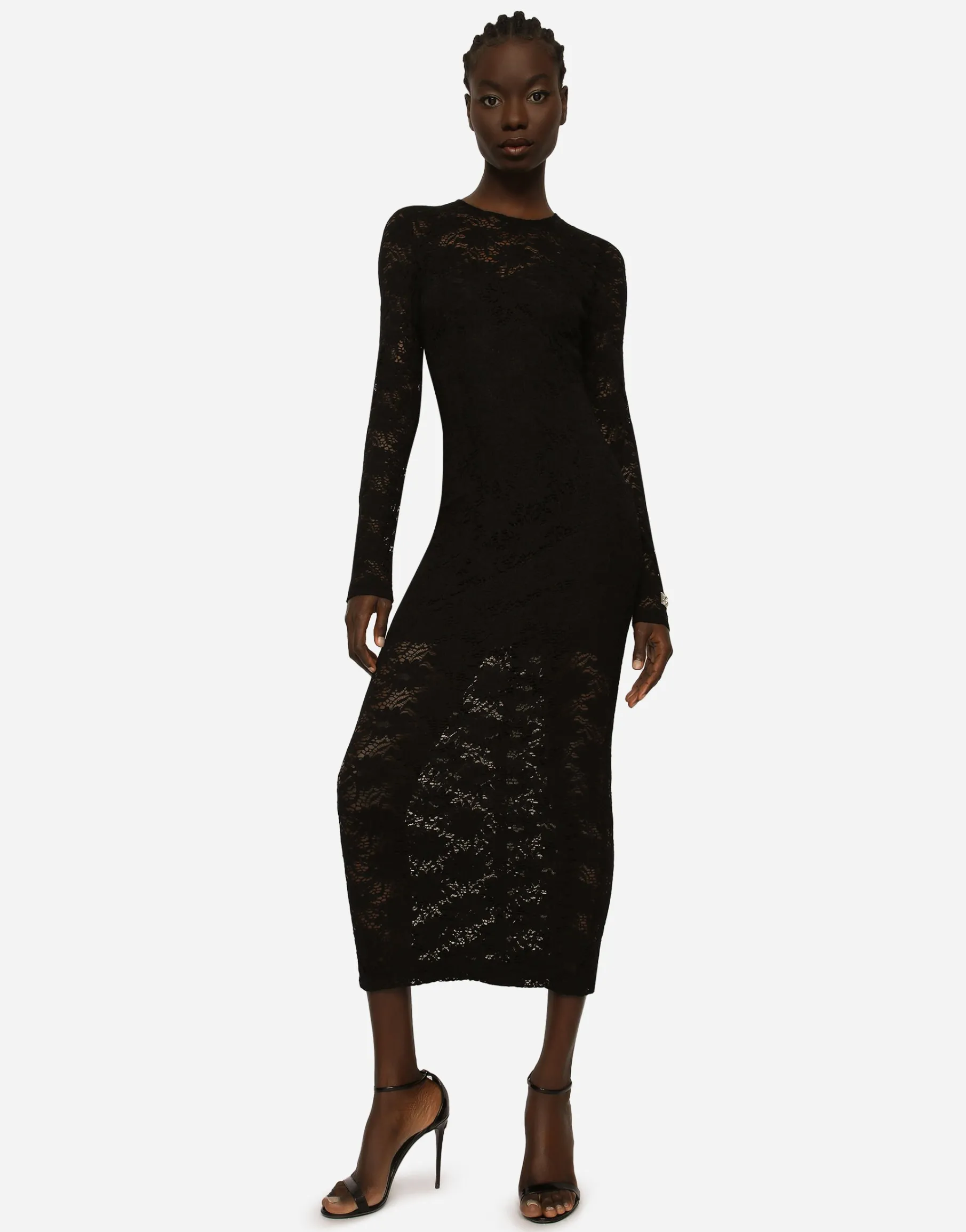 Long lace dress