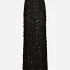 Long sequined mermaid skirt
