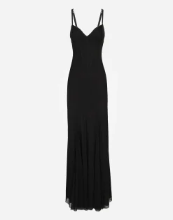 Long tulle dress