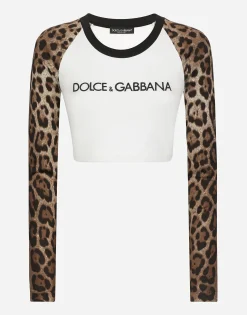 Long-sleeved T-shirt with Dolce&Gabbana logo