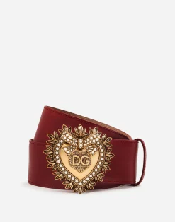 Luxury leather Devotion belt