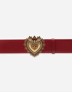Luxury leather Devotion belt