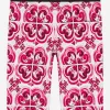 Majolica-print interlock cycling shorts