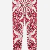 Majolica-print interlock leggings