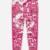 Majolica-print jersey jogging pants