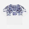 Majolica-print jersey T-shirt
