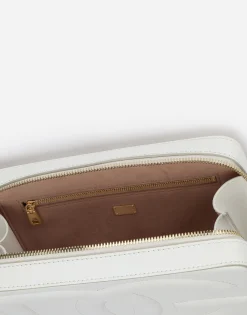 Medium calfskin camera bag with DG Logo