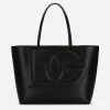 Medium calfskin DG Logo Bag shopper