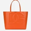 Medium calfskin DG Logo Bag shopper