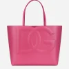 Medium calfskin DG Logo Bag shopper