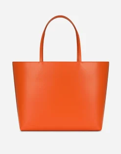 Medium calfskin DG Logo Bag shopper