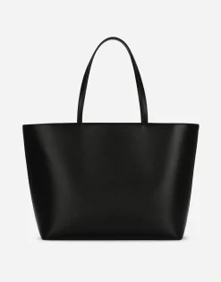 Medium calfskin DG Logo Bag shopper