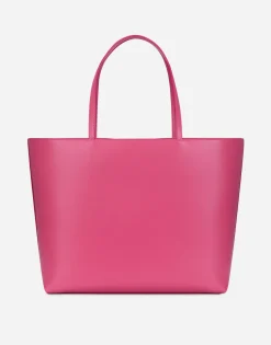 Medium calfskin DG Logo Bag shopper