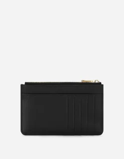 Medium calfskin DG Logo card holder