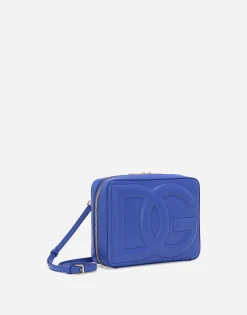 Medium calfskin DG Logo camera bag