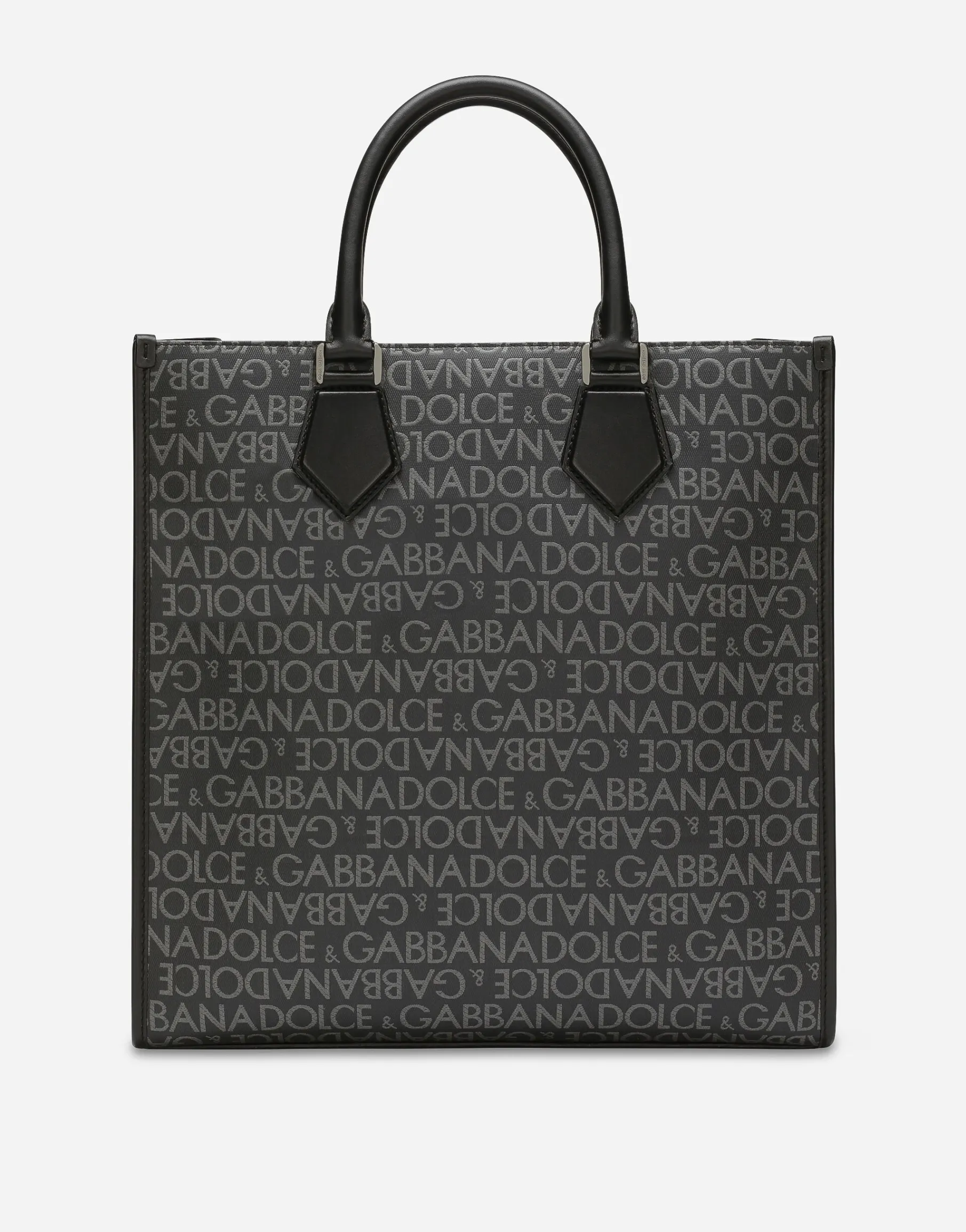 Medium coated jacquard shopper