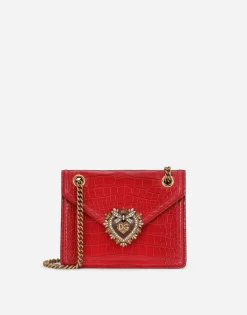Medium crocodile skin Devotion bag