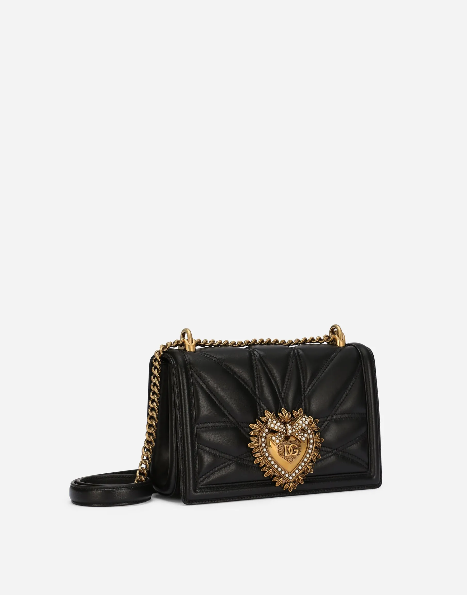 Medium Devotion bag in quilted nappa leather