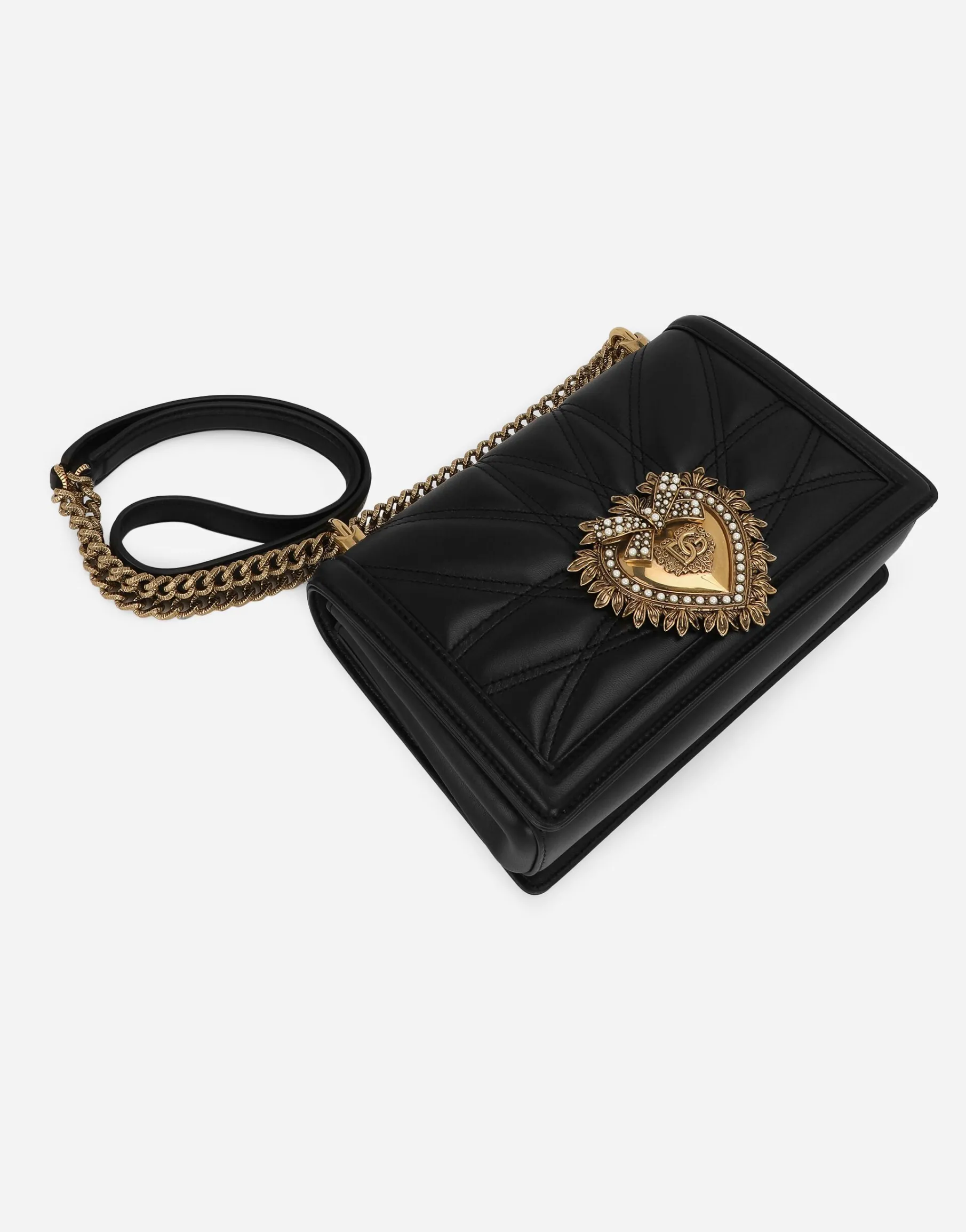 Medium Devotion bag in quilted nappa leather