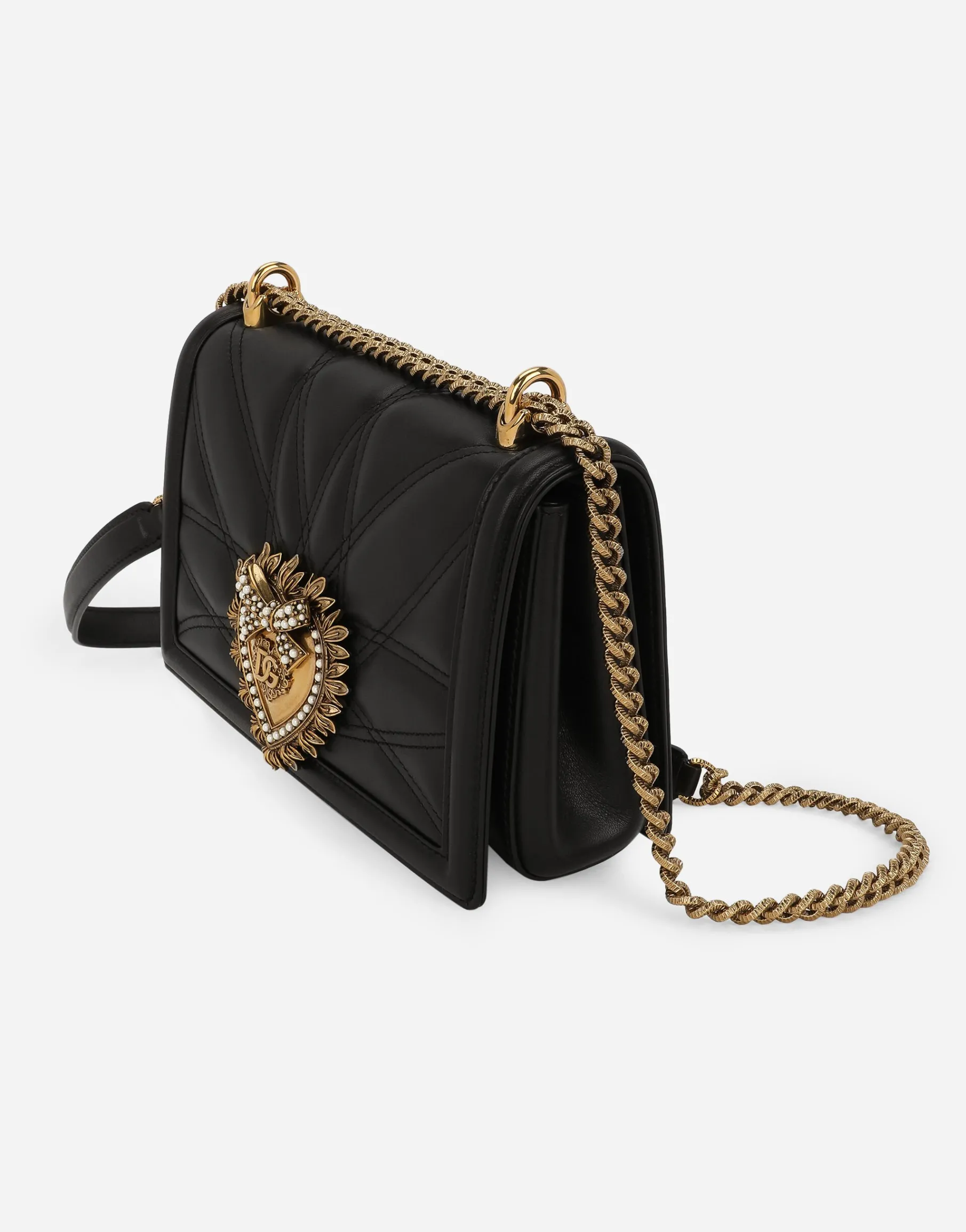 Medium Devotion bag in quilted nappa leather