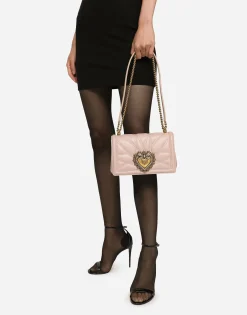 Medium Devotion bag in quilted nappa leather