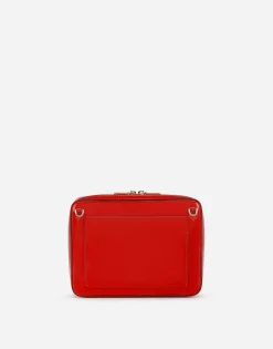 Medium patent leather DG Logo Bag camera bag
