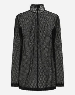 Mesh blouse