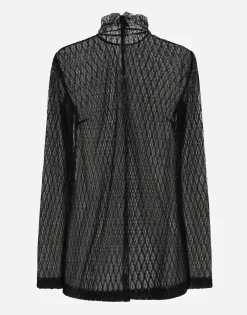 Mesh blouse