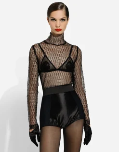 Mesh blouse