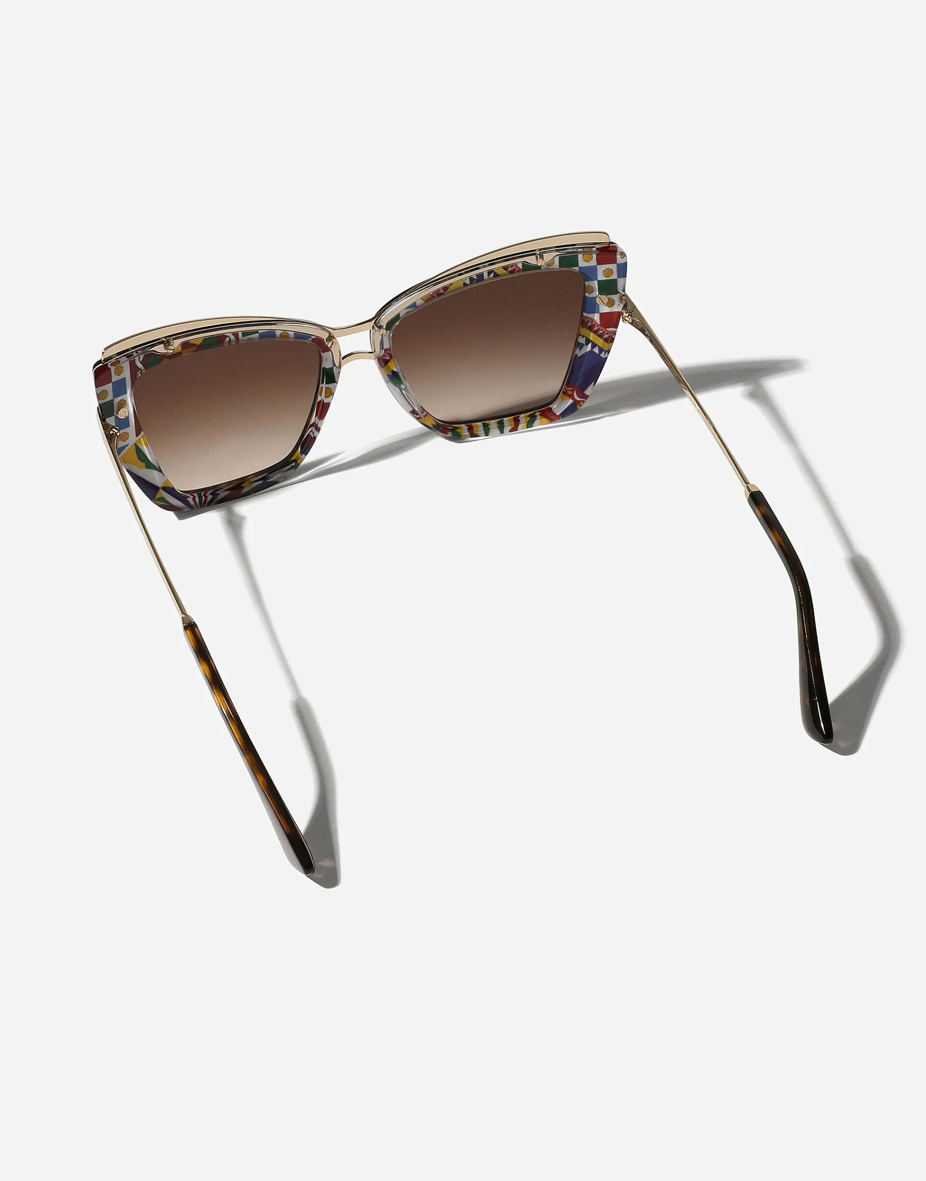 Metal print sunglasses
