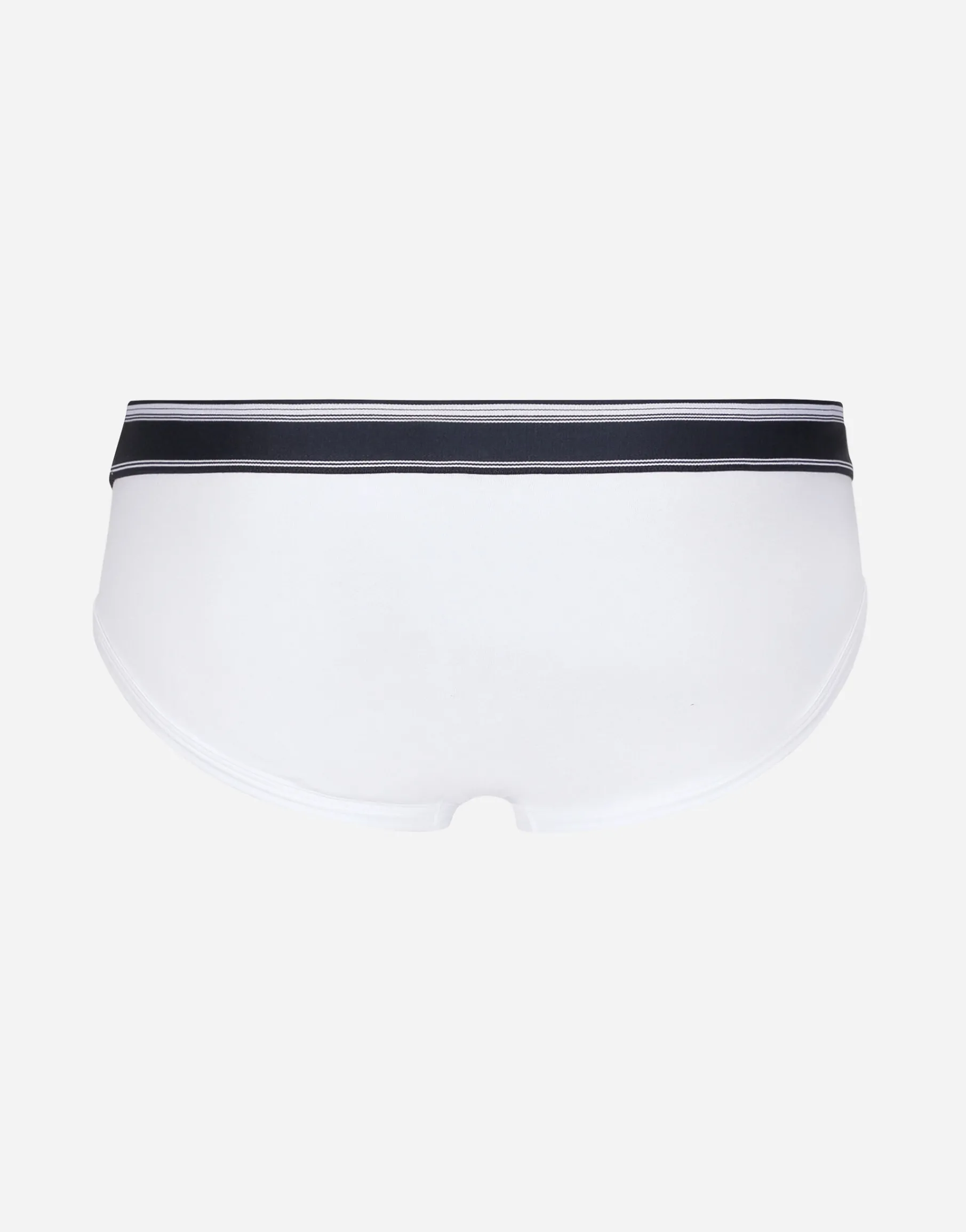 Mid-length two-way stretch cotton briefs two-pack