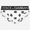 Mid-rise jersey briefs with all-over DG logo print