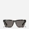 Mirror logo sunglasses