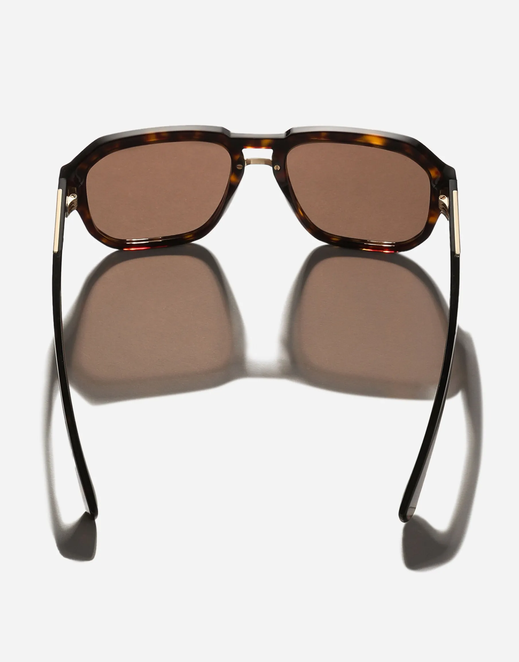 Mirror logo sunglasses