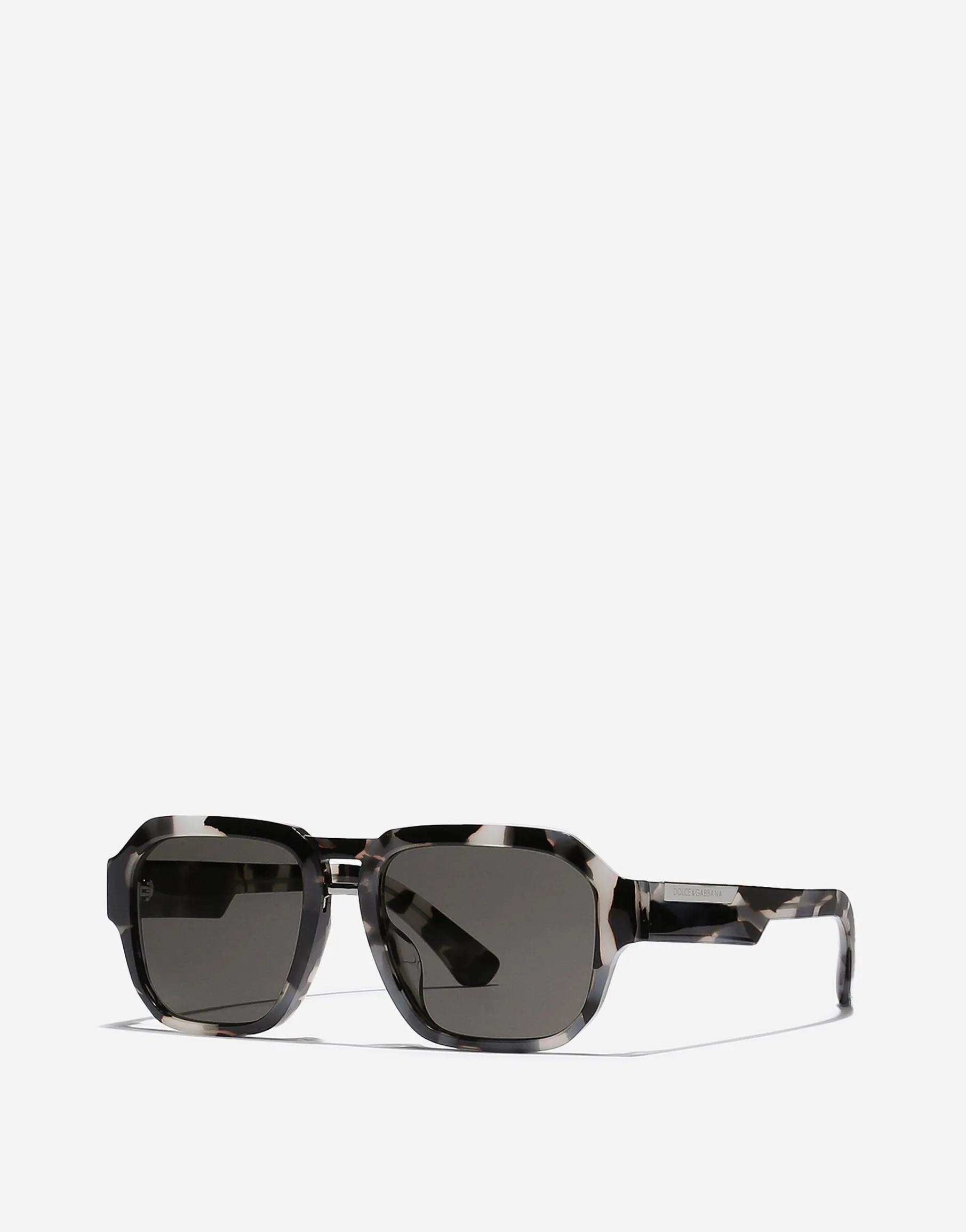 Mirror logo sunglasses