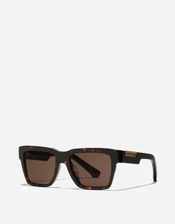 Mirror logo sunglasses
