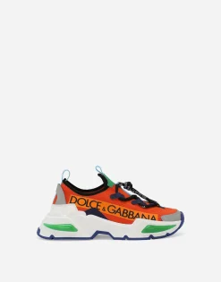 Mixed-material Airmaster sneakers