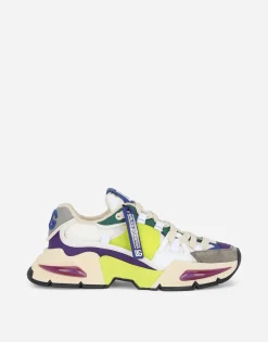 Mixed-material Airmaster sneakers