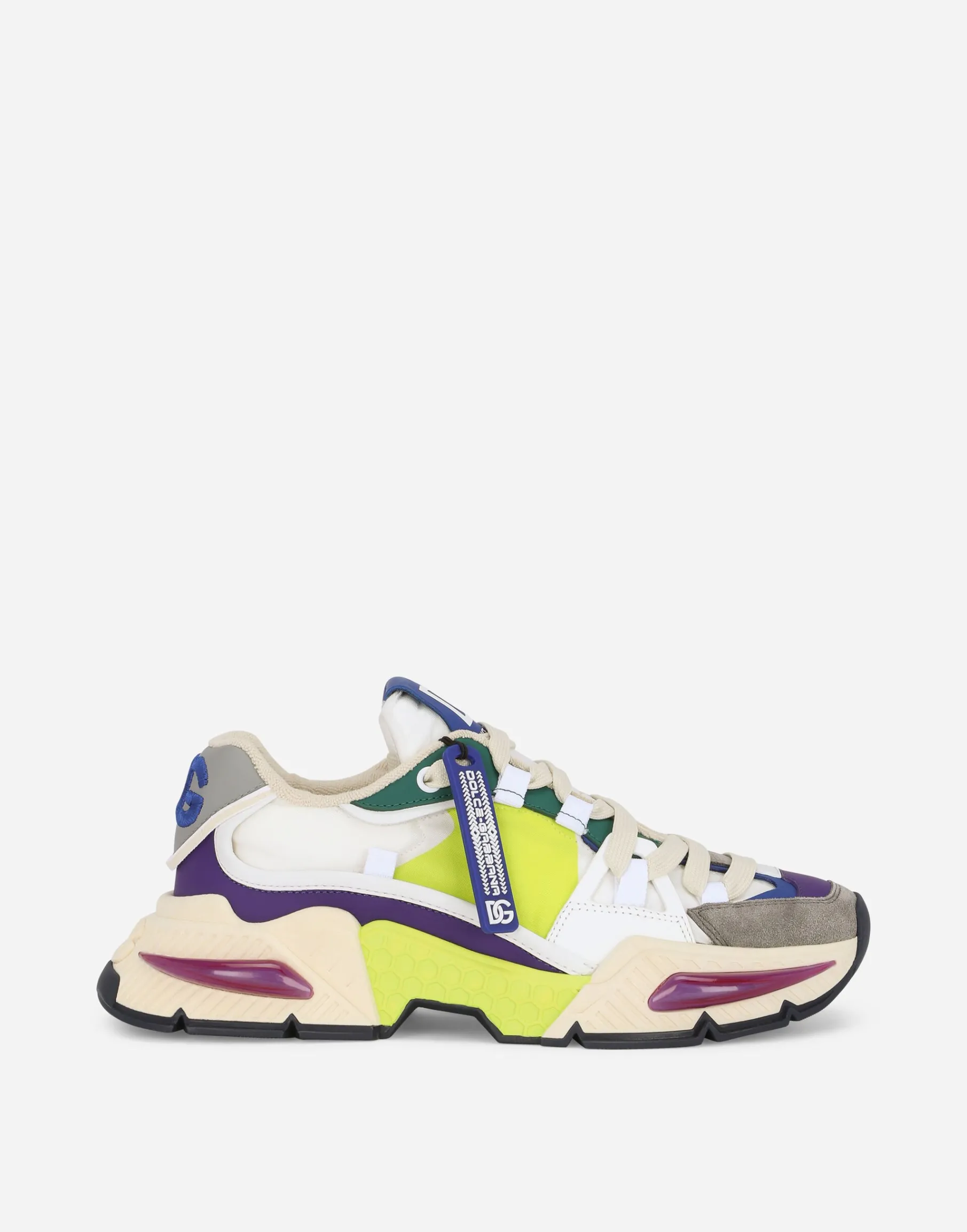 Mixed-material Airmaster sneakers