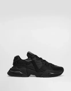 Mixed-material Airmaster sneakers