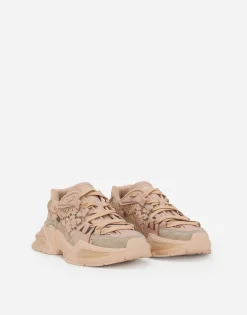 Mixed-material Airmaster sneakers
