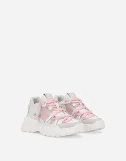 Mixed-material Airmaster sneakers