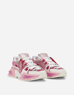 Mixed-material Airmaster sneakers