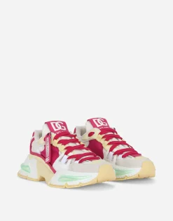 Mixed-material Airmaster sneakers