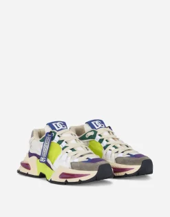 Mixed-material Airmaster sneakers
