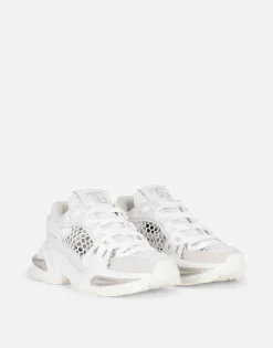 Mixed-material Airmaster sneakers