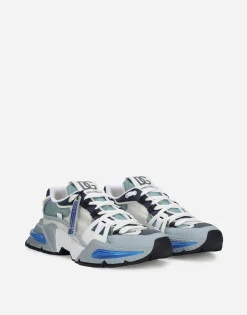 Mixed-material Airmaster sneakers