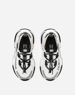 Mixed-material Airmaster sneakers