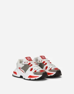 Mixed-material Airmaster sneakers
