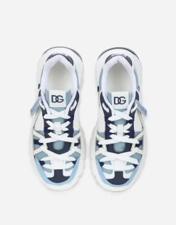 Mixed-material Airmaster sneakers